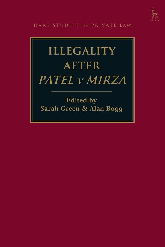 Hart Studies in Private Law- Illegality after Patel v Mirza - cover