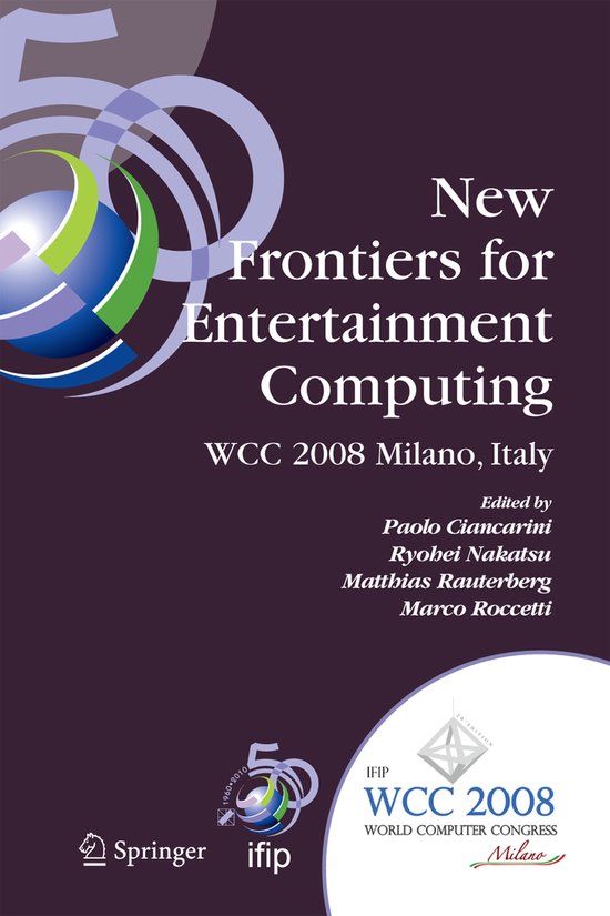 New Frontiers for Entertainment Computing - cover