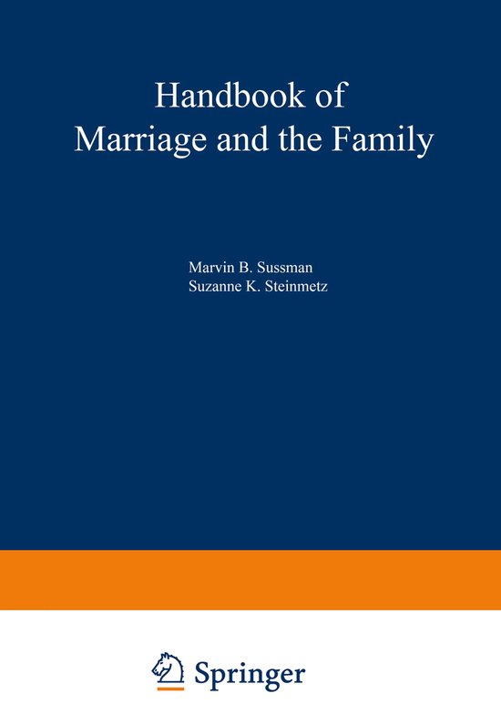 Handbook of Marriage and the Family - cover