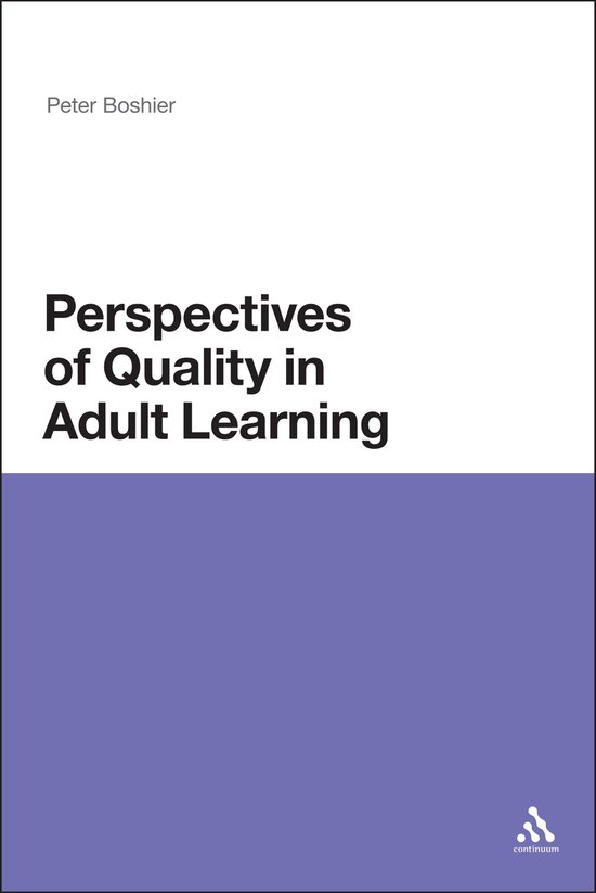 Perspectives Of Quality In Adult Learning - cover