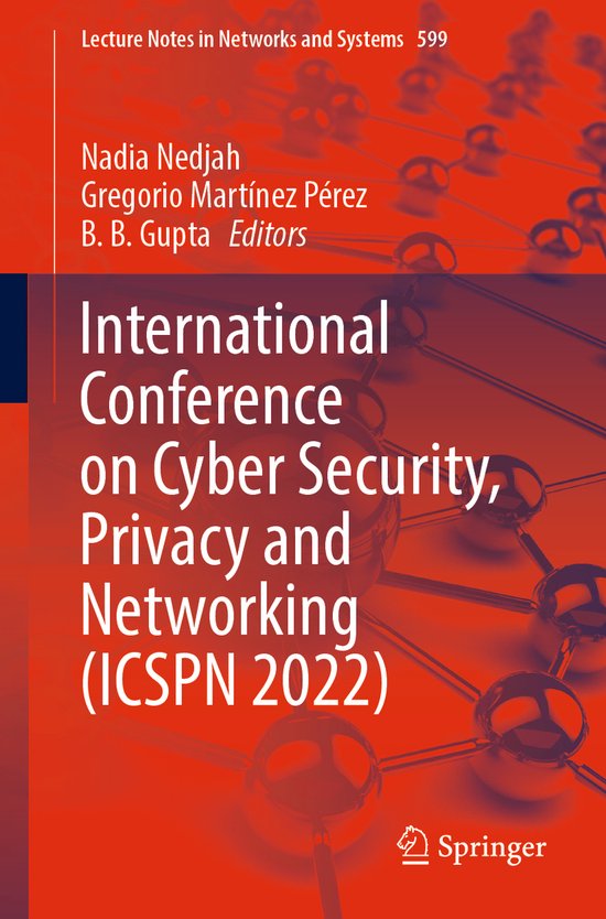Lecture Notes in Networks and Systems599- International Conf ... - cover