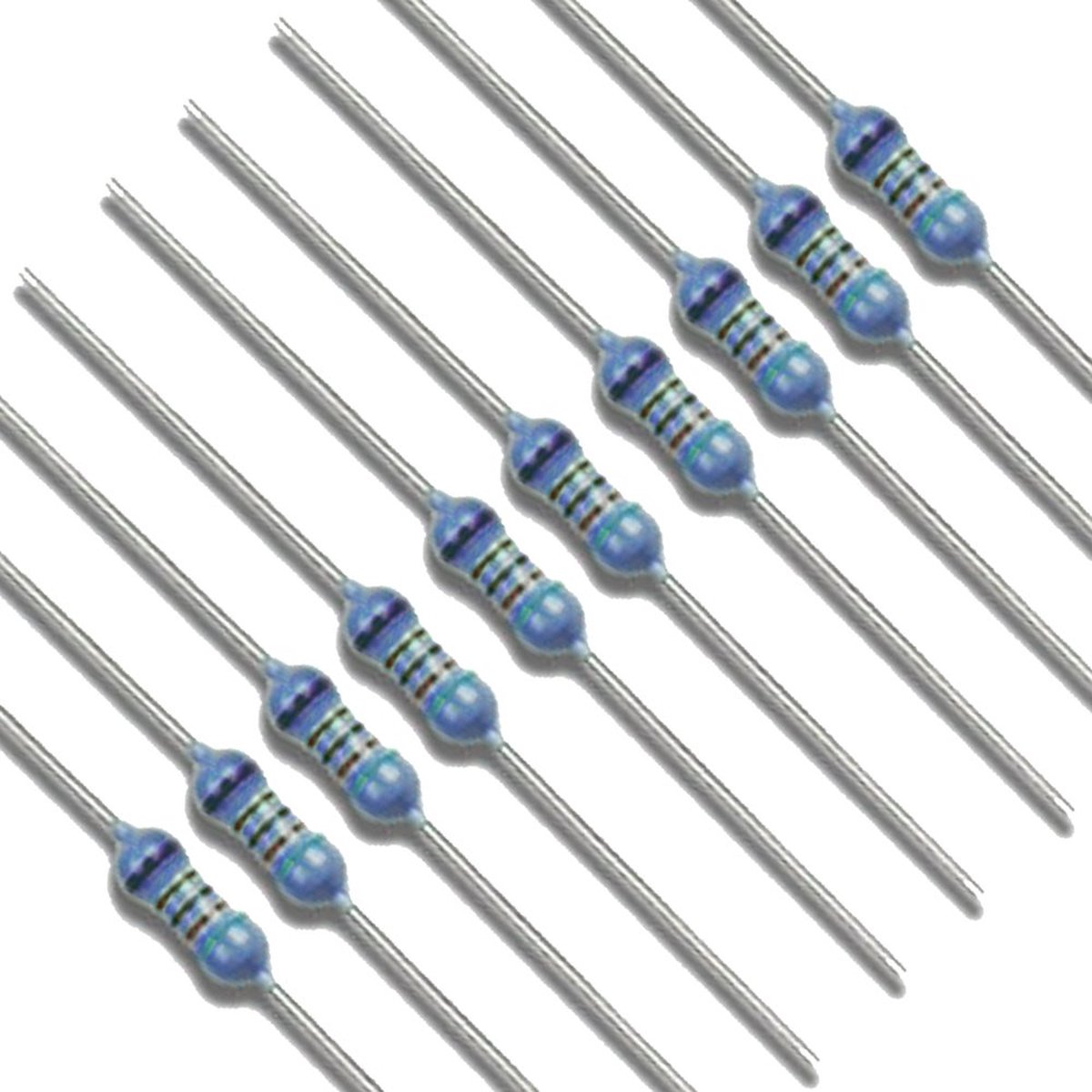 Weerstand 8K2 Ohm Metaal-Film - Weerstanden - Elektrotechnische materialen Weerstand 8K2 Ohm Metaal-Film - Weerstanden - Elektrotechnische materialen