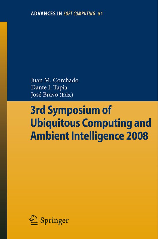 3rd Symposium of Ubiquitous Computing and Ambient Intelligen ... - cover