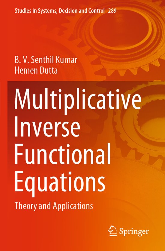 Multiplicative Inverse Functional Equations - cover