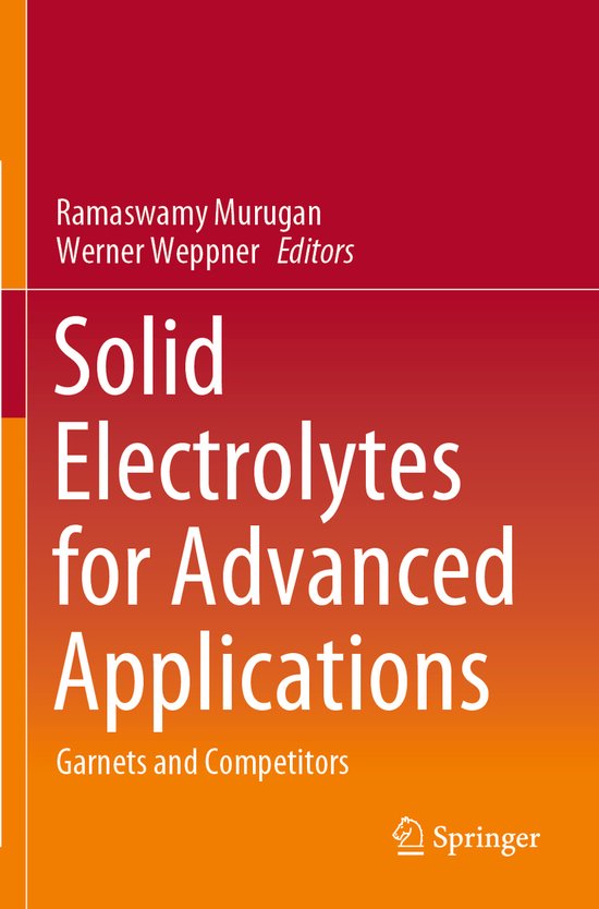 Solid Electrolytes for Advanced Applications - cover