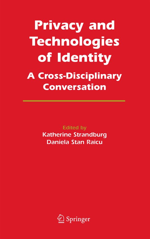 Privacy and Technologies of Identity - cover