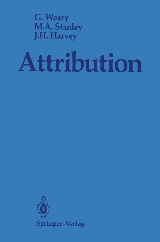 Attribution - cover