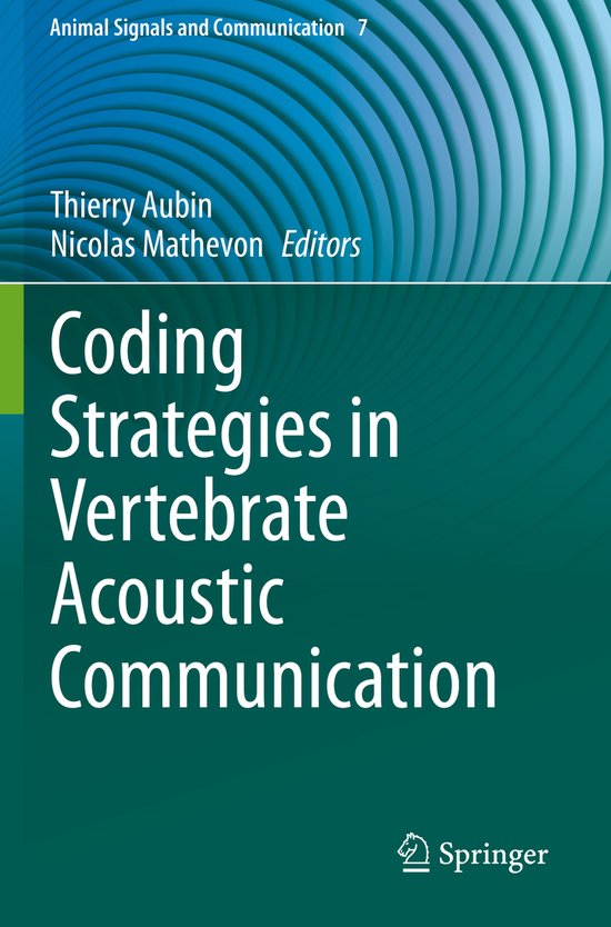 Coding Strategies in Vertebrate Acoustic Communication - cover