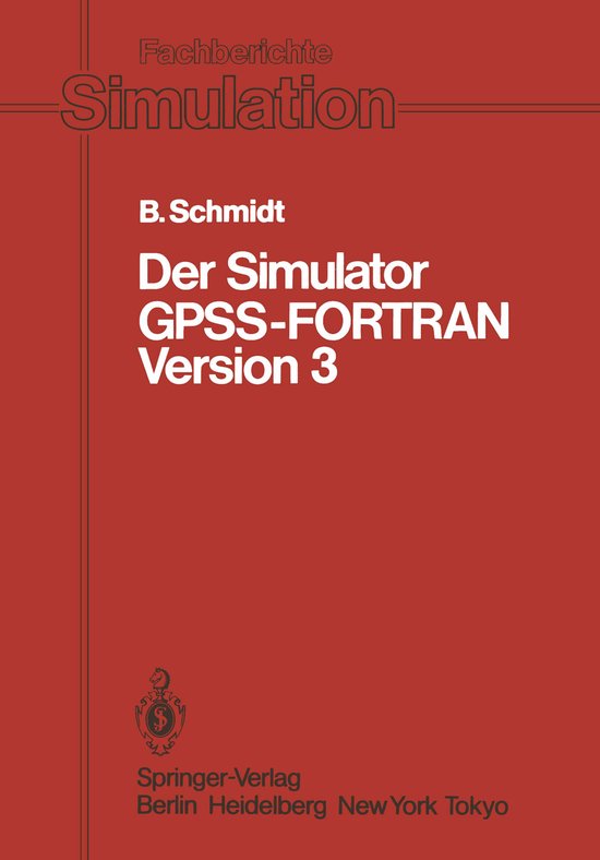 Foto: Der simulator gpss fortran version 3