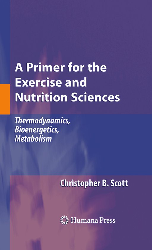 A Primer for the Exercise and Nutrition Sciences - cover