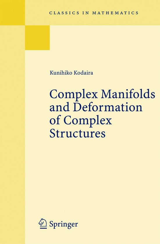 Complex Manifolds and Deformation of Complex Structures - cover