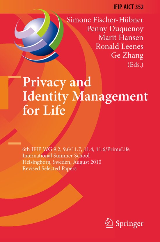 IFIP Advances in Information and Communication Technology352 ... - cover