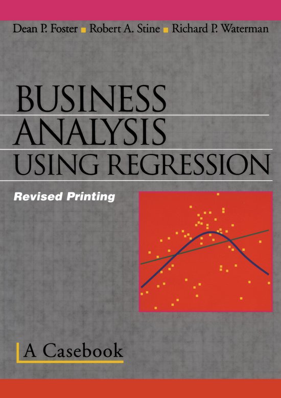 Business Analysis Using Regression - cover