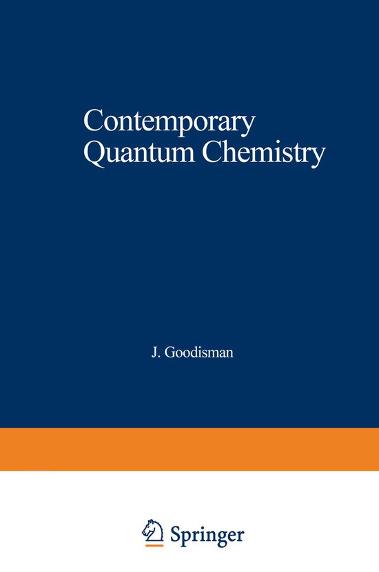 Contemporary Quantum Chemistry - cover