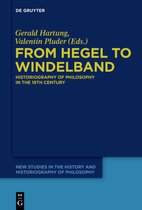 New Studies in the History and Historiography of Philosophy1- From Hegel to Windelband