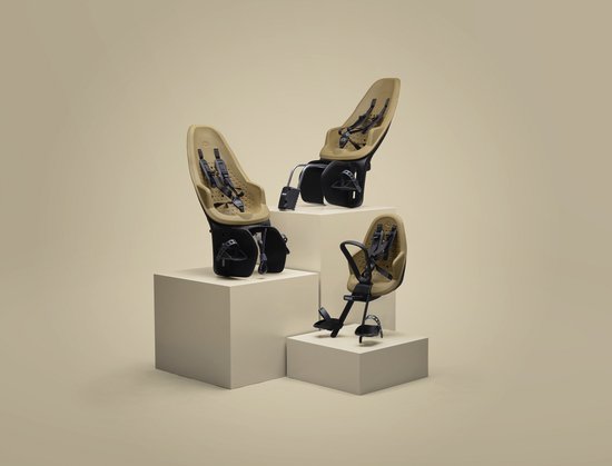 Thule Yepp 2 Mini voorzitje met Mini SlimFit adapter - Fennel Tan