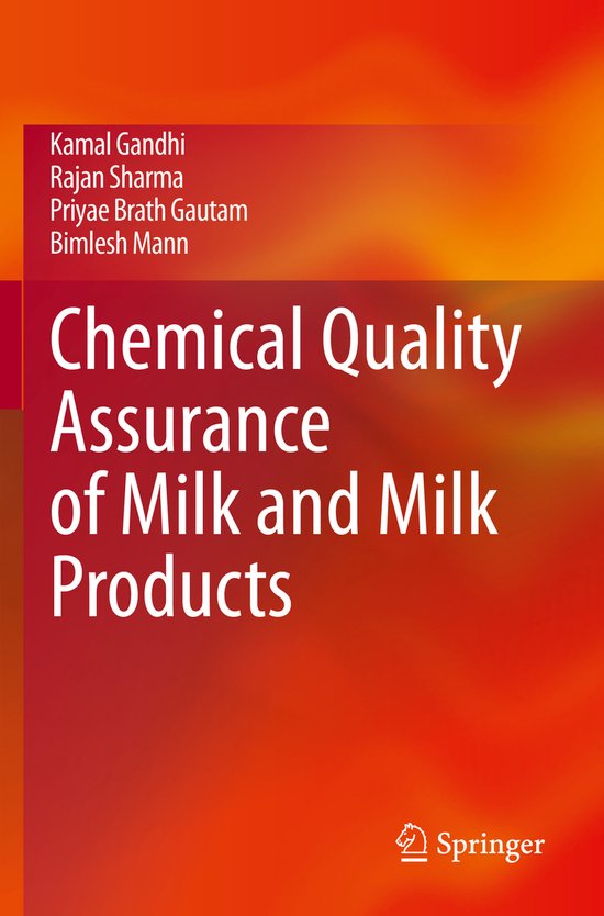 Chemical Quality Assurance of Milk and Milk Products - cover