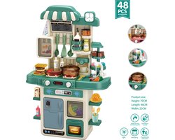 Mijn eerste keukentje met 48 accessoires en licht en geluid