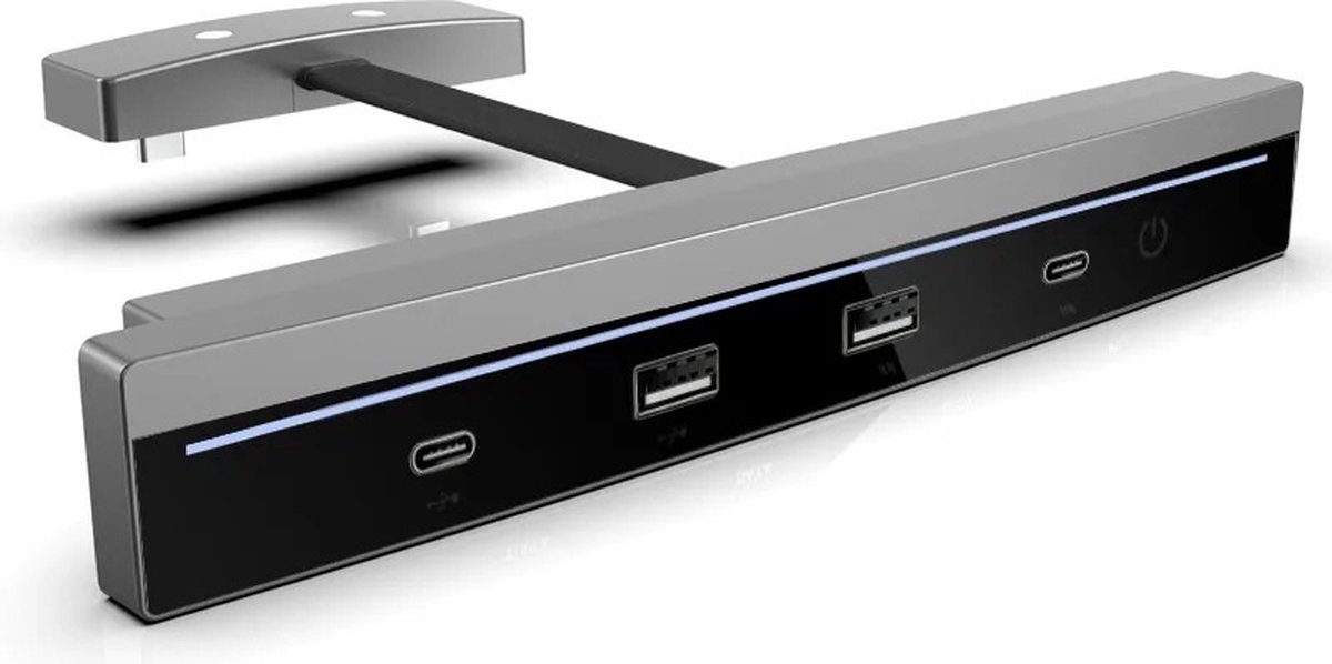 Lifesync USB 3.0 Hub Station - 4 in 1 Dock - Geschikt Voor Tesla Model 3/Y - Tesla Accessoires - Snellaadpoort