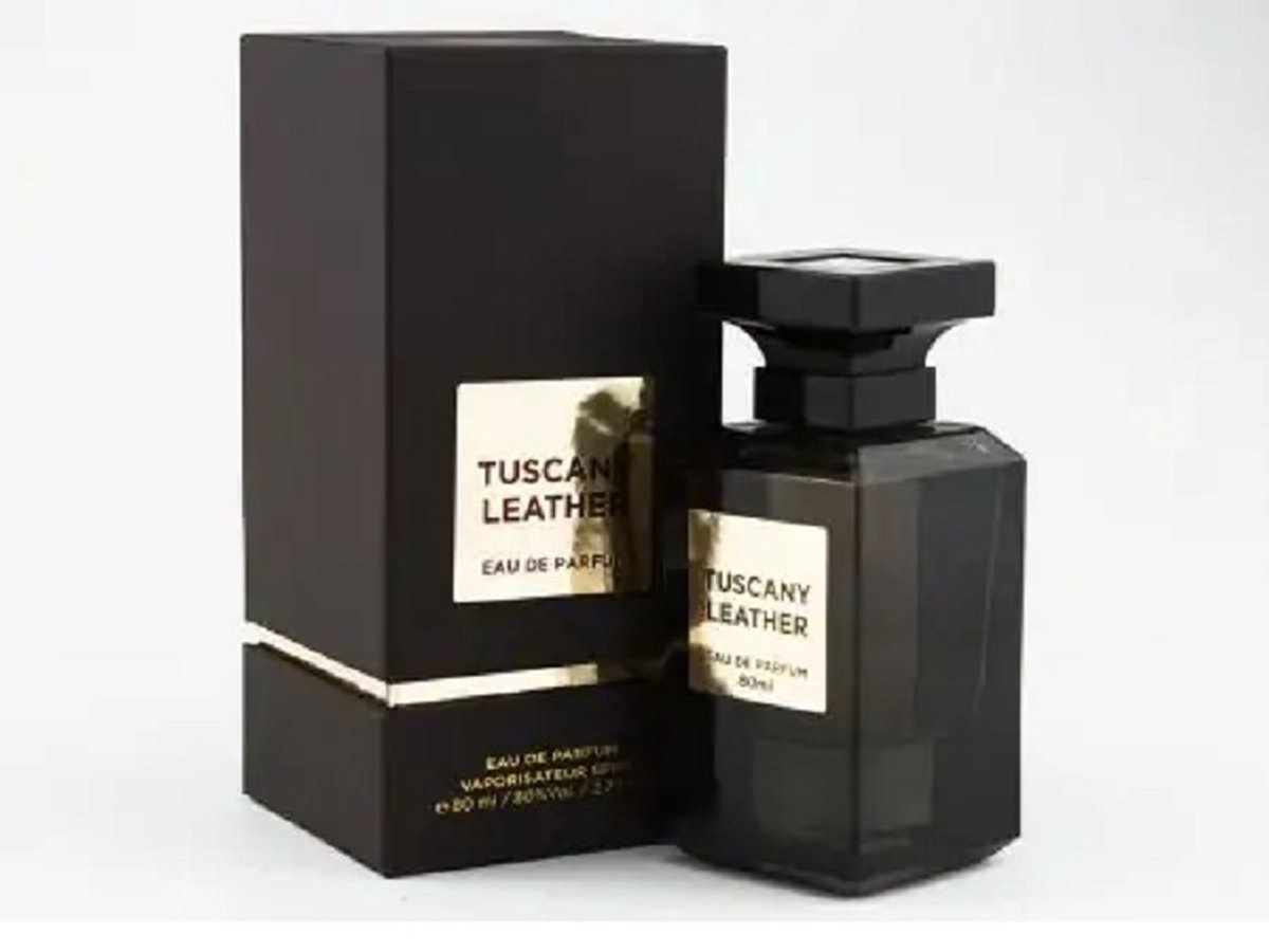 Tuscany Leather - Fragrance World - Eau De Parfum 80ml - Tuscan Leather Dupe