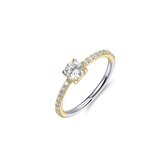 Gisser Jewels - Ring - Argent - Zircone - 2 mm