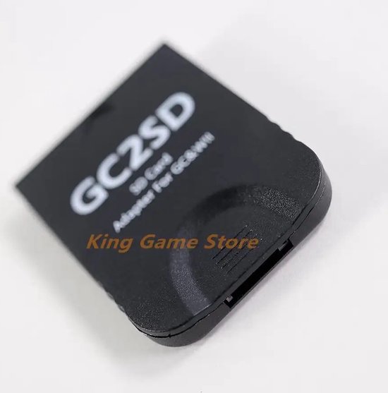 Wii microSD memory card adapter for Nintendo Wii GameCube