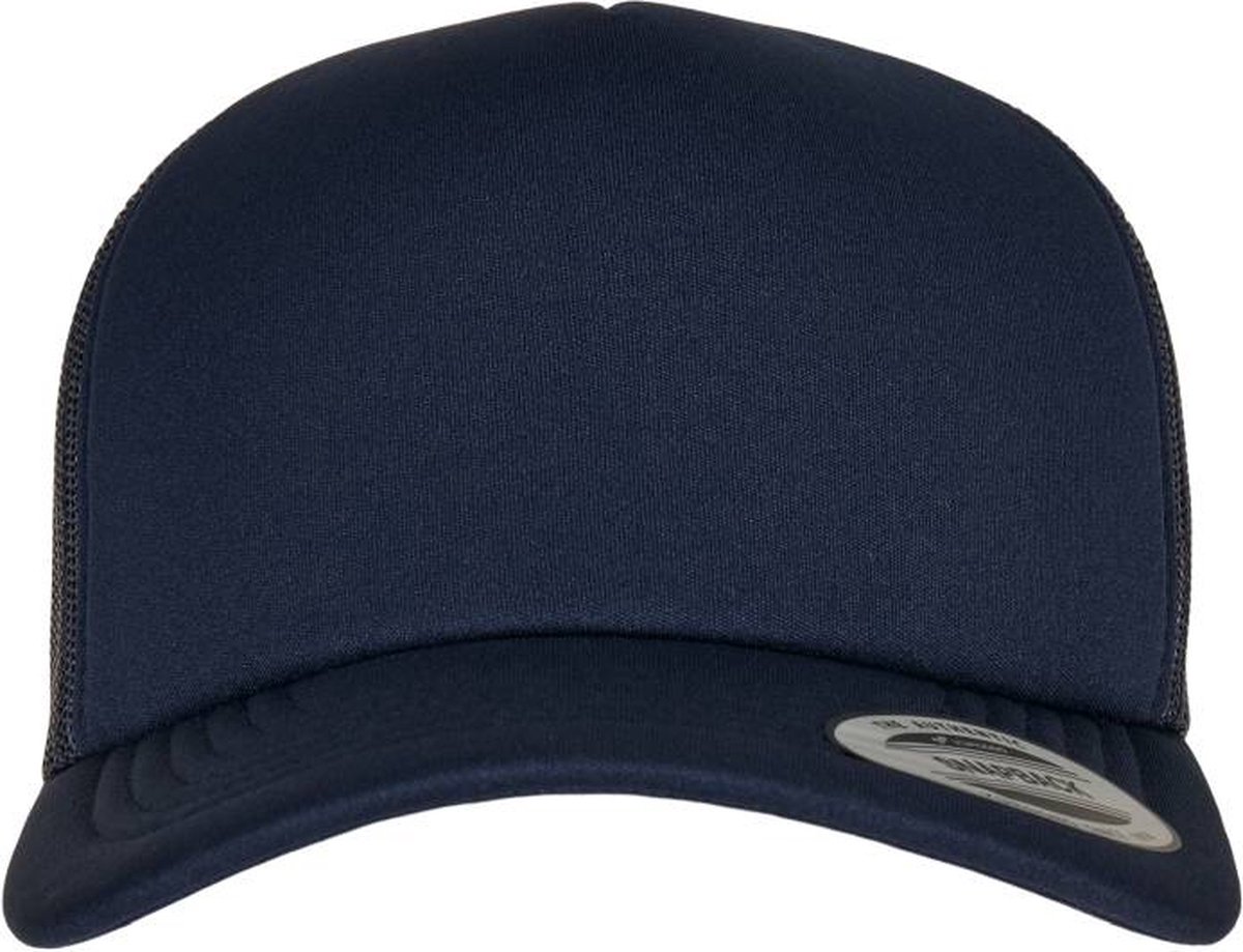 Flexfit Snapback Pet YP Classics Classic Curved Visor Foam Donkerblauw