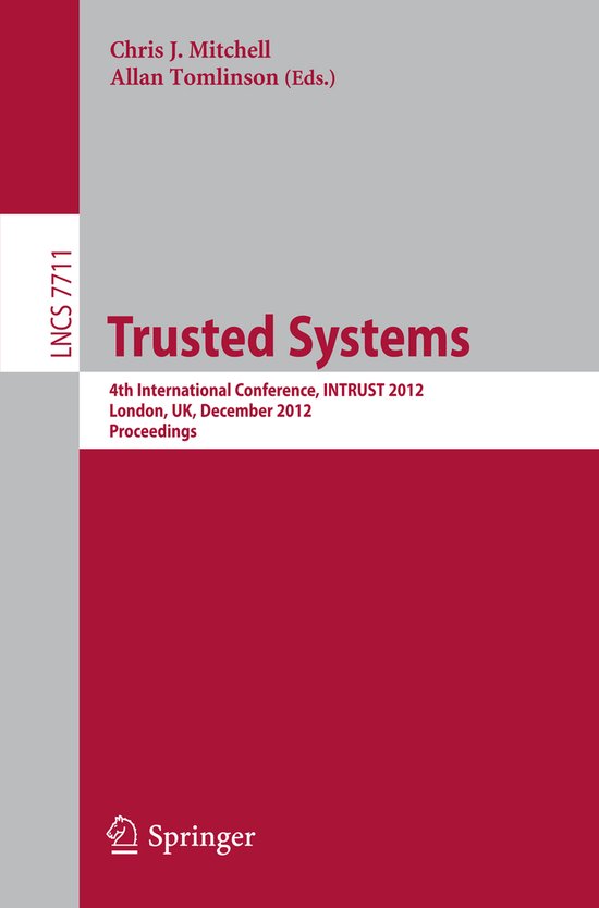 Trusted Systems - cover