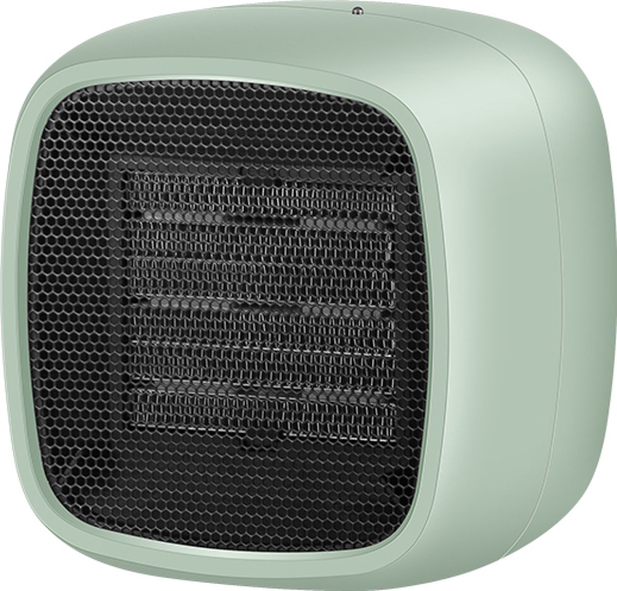Doogo® Mini keramische ventilatorkachel - 800W - Draagbare keramische verwarming - Energiezuinig - Stil - Twee modi - Elektrische verwarming met kantel- en oververhittingsbeveiliging voor woonkamer - Kantoor - Groen
