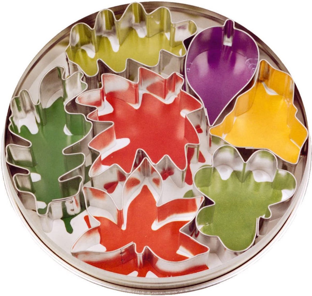 Städter  Cookie Cutter 7 vellen, wit plaat,4, 5 - 6, 5 cm