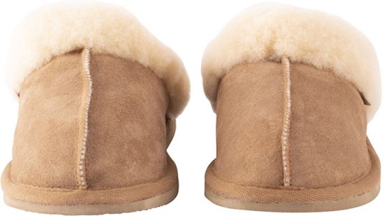 Shepherd Jessica Dames Pantoffels - Chestnut - Maat 40