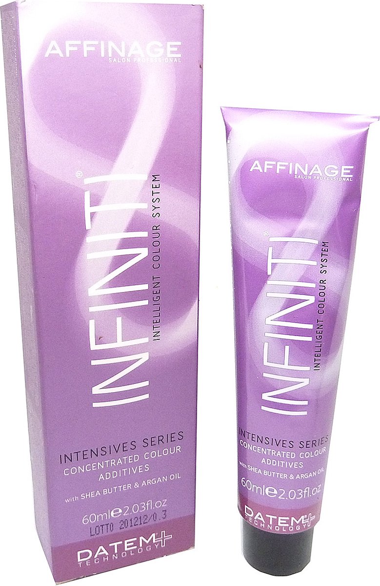 Affinage Infiniti Intensiv Series Haarkleuring Creme Permanent 60ml - 0.1 Green Ash / Grün Asch