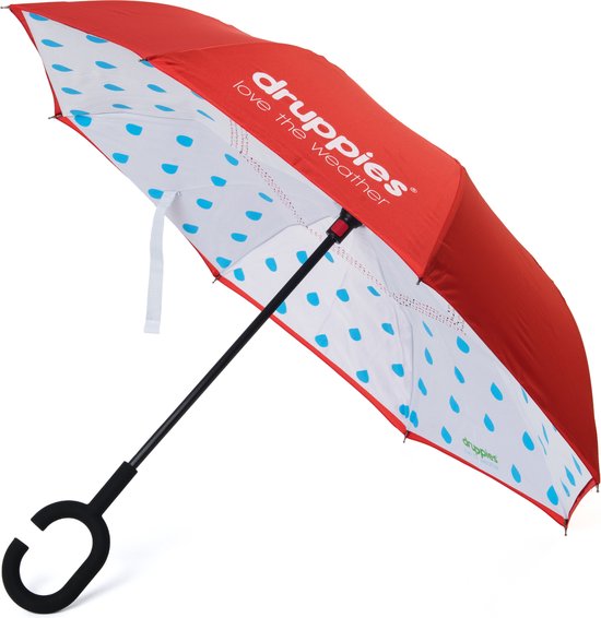 Druppies paraplu kind - rood