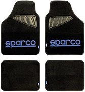 Vloermattenset voor auto Sparco SPC1901 Universeel Zwart/Blauw (4 pcs)