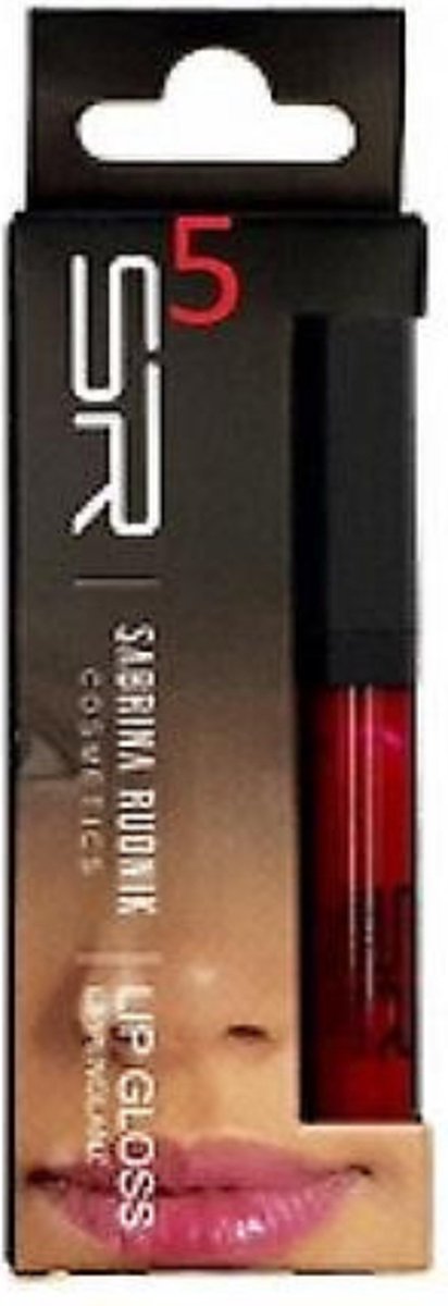 Sabrina Rudnik Cosmetics - Lipgloss met lanoline olie - wit iriserend parelmoer shimmer - nummer 5