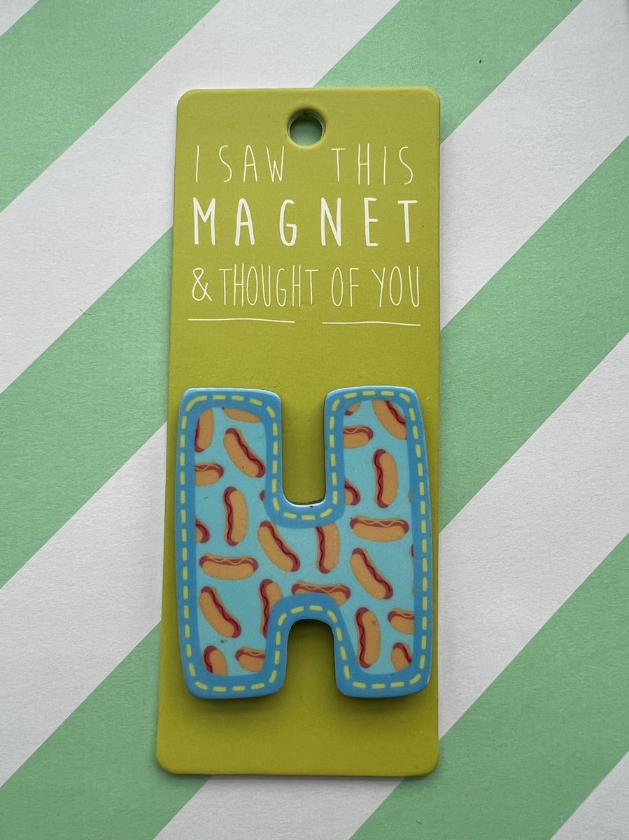 Koelkast magneet - Magnet - H - MA28