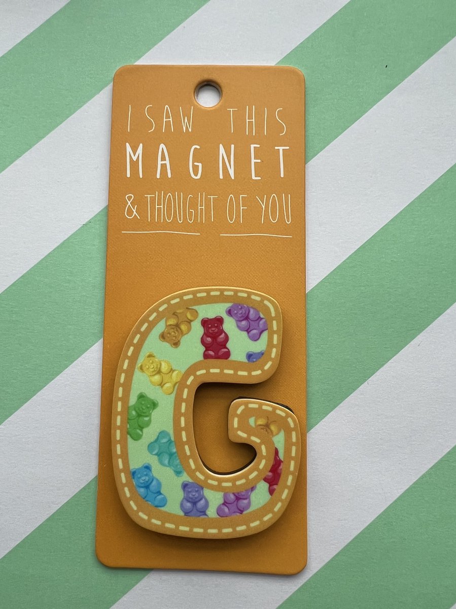 Koelkast magneet - Magnet - G - MA27