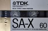 TDK SA-X 60 Minuten 1988 Type II Cassettebandje