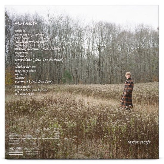 Taylor Swift Evermore - 9e studio album - CD | bol