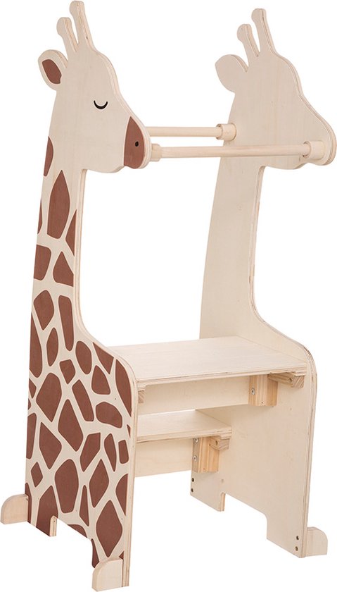 Eazy Living Leertoren - Opstapkruk voor Kinderen Girafe
