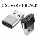 USB-C naar USB-A Adapter 2 stuks