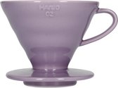 Hario Dripper V60-02 Céramique - Violet Chiné
