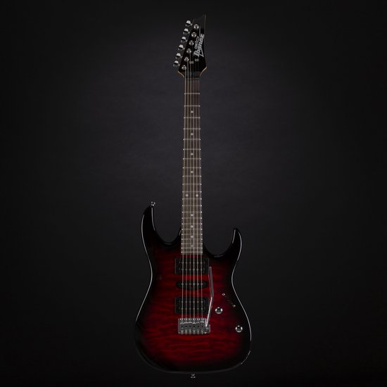 Ibanez GRX70QA‑CA – GIO Series Elektrische Gitaar – Candy Apple – HSH Pickups