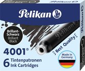 Inktpatroon Pelikan 4001 zwart - 10 stuks
