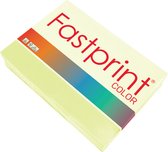 Kopieerpapier fastprint a4 80gr citroengeel | Pak a 500 vel | 5 stuks