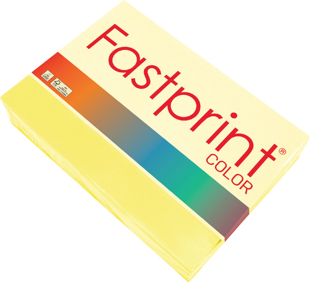 FastPrint Kopieerpapier A3 80gr zwavelgeel 500vel