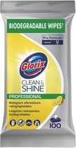 Reinigingsdoekjes glorix pf.clean en shine bio | Pak a 100 vel