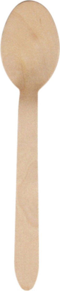 Lepel IEZZY 160mm hout 100 stuks