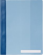 Snelhechter durable 2510 a4 extra breed pvc blauw | 1 stuk