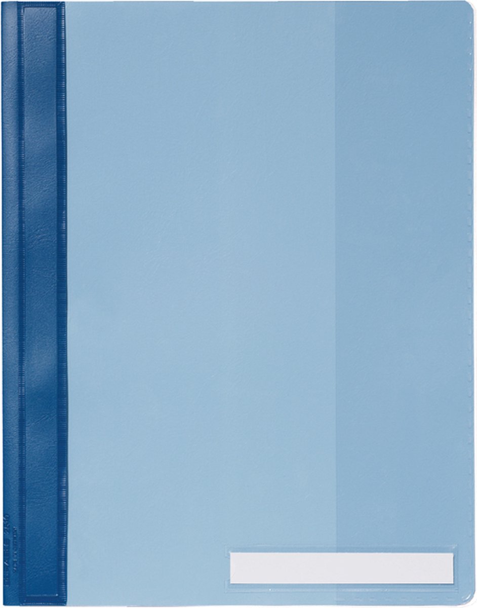 Snelhechter Durable A4 PVC extra breed blauw